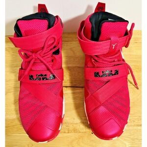 LEBRON JAMES IX NIKE Soldier 9 Zoom Mens Size 11.5 Think Pink Breast Cancer